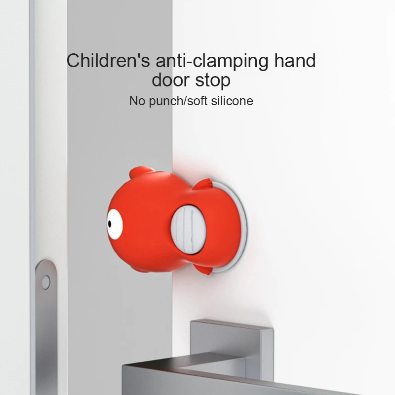 Child Safety Prevent Soft Silicone Baby Finger Protector Door Stopper Child Safety Silicon Door Pinch Guard