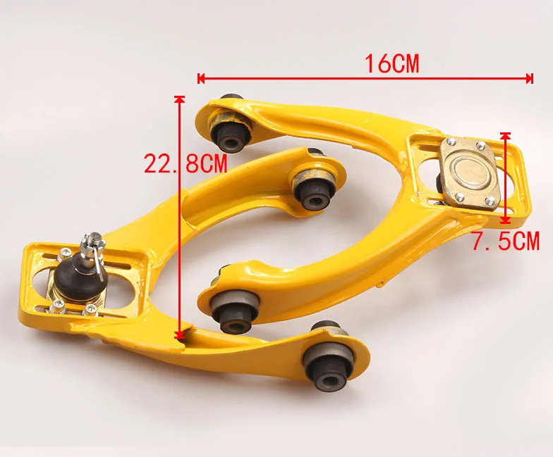 Car Refit Supply Front Wheel Control Arm Angle Adjusting Arm  Camber Kits Suspension for   Honda Civic EK 96-00