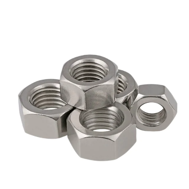 Factory directly wholesale hex stainless steel nuts din 934 nut m6 stainless steel
