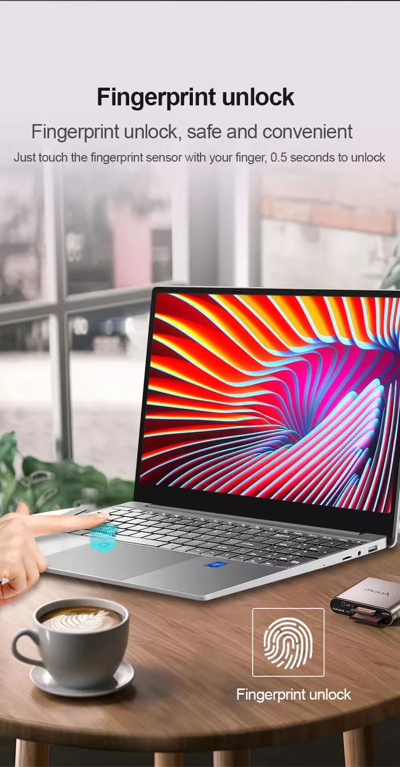 Intel N5095 High Quality Notebook Computer 15.6 Inch 1080P IPS Gaming Laptops 12G/16G RAM+1T SSD Computer Laptops