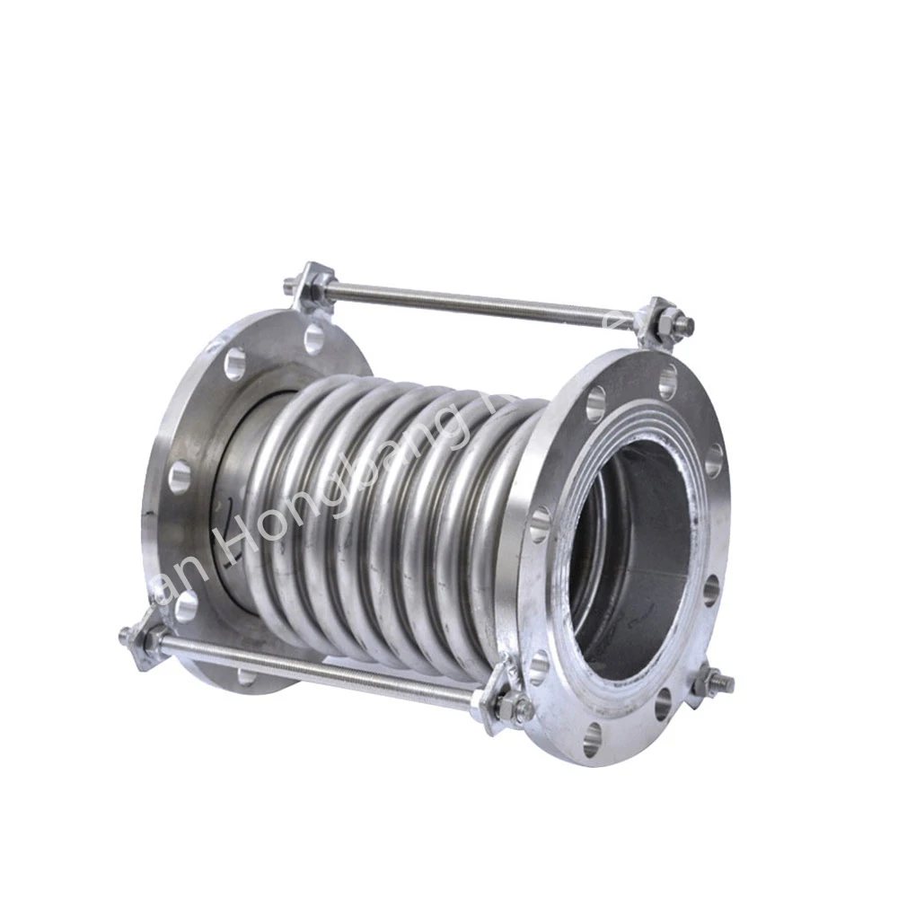 Compensator metal hose bellows flange connection metal compensator stainless steel bellows hose