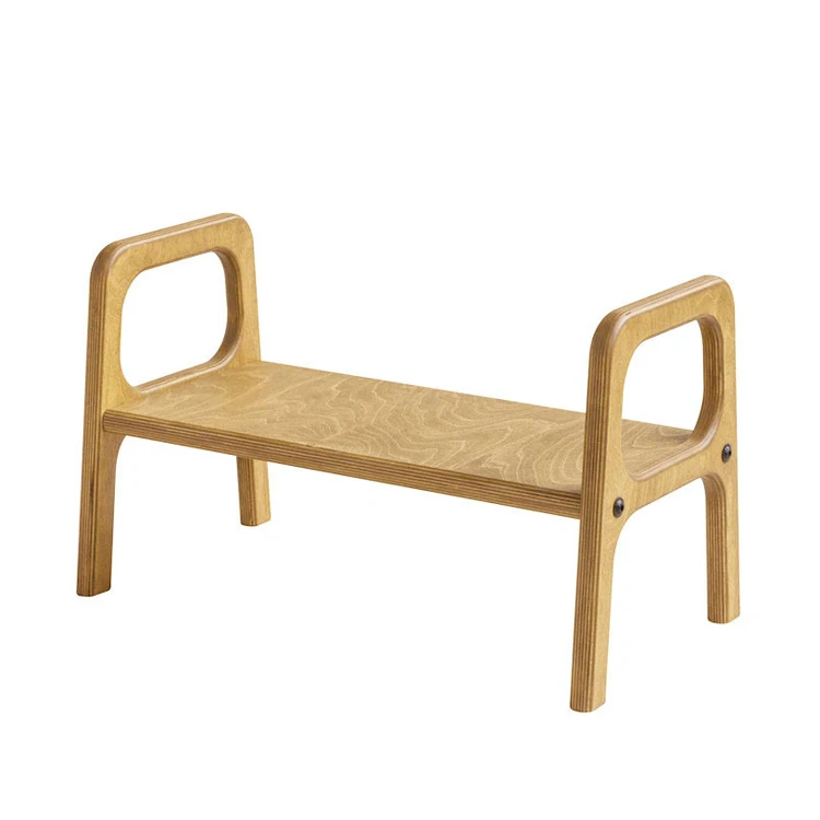 
Montessori Wooden Furniture modern children multifonction kids stools chair wood natural 