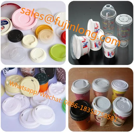 
Fully Automatic Paper Cup lid Forming Machine Plastic lid Thermoforming Machine 