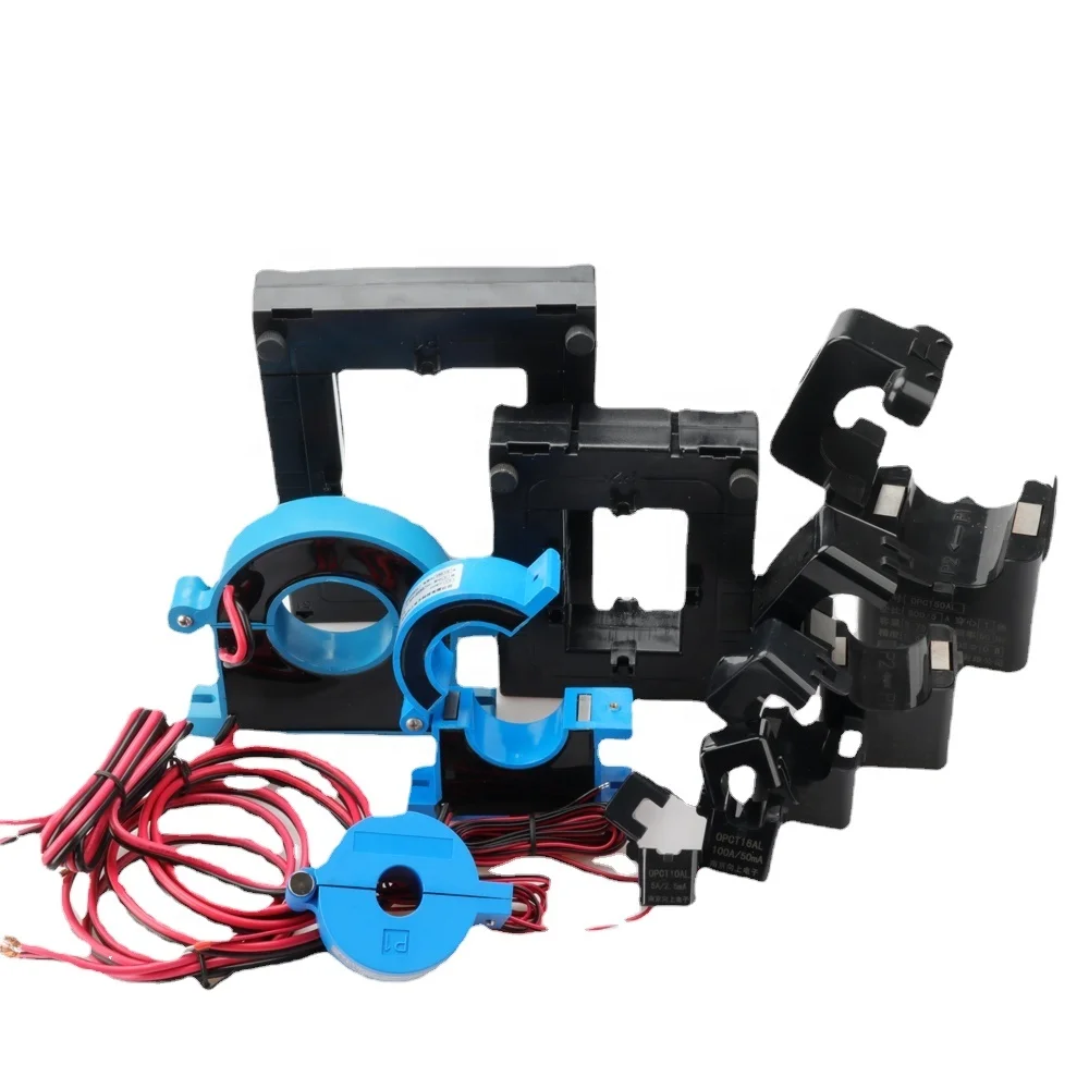 High quality Toroidal Transformer 50A:5A 100A:5A 150A 300A 400A 600 5A AC CT split core current transformer clamp