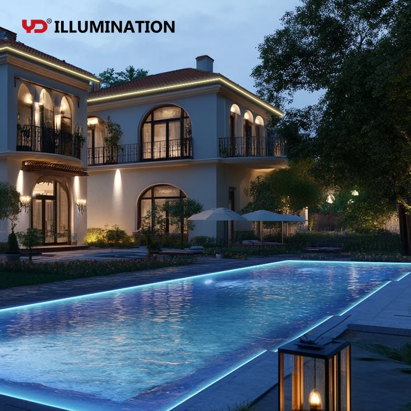 3000k 4000k 6500k 24v 12v COXO COB Flexible LED IP68 Smart Strip Lights