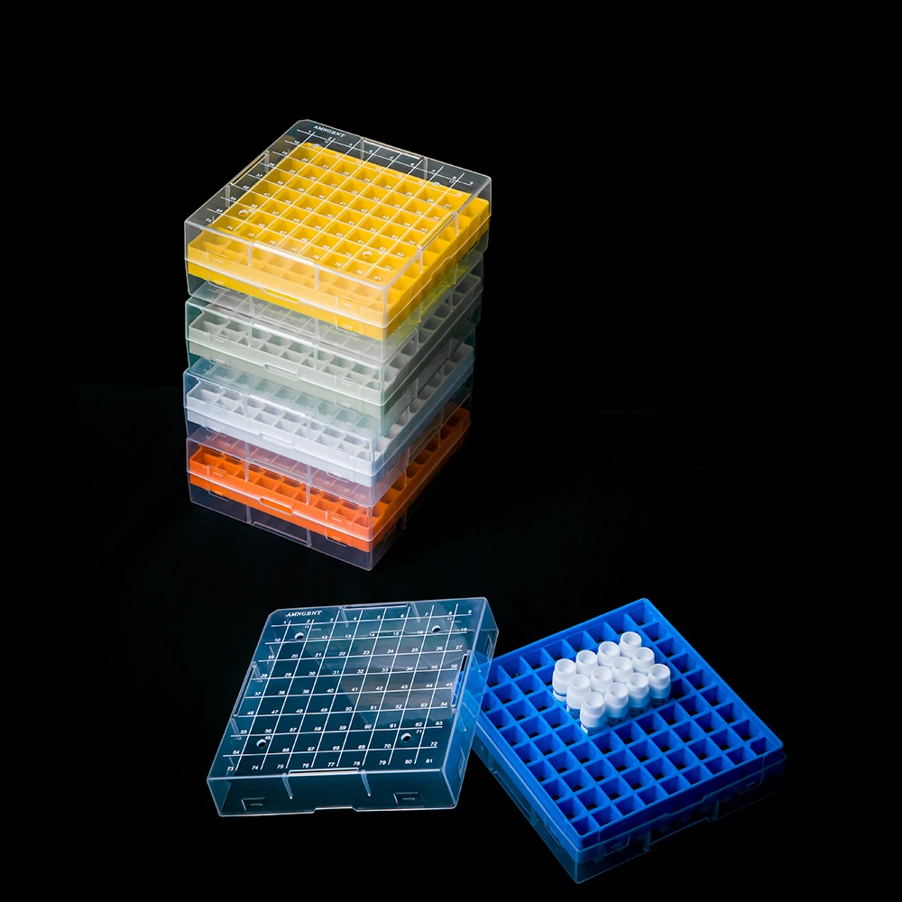 AMNGENT red liquid nitrogen medical cryogenic vials freezer cooler storage box equipment