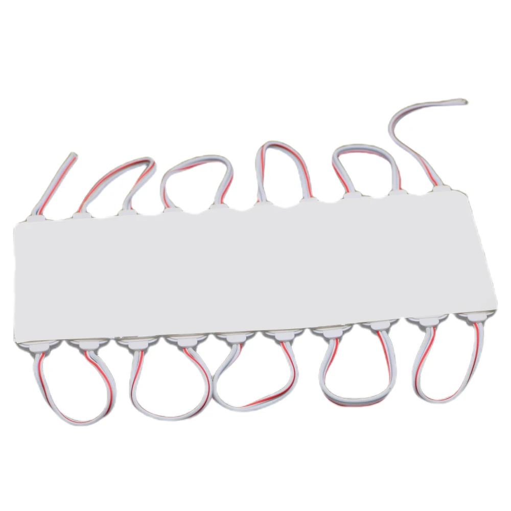 AC 220V 110V input 160 bean angle SMD 2835 1.8w light box LED module with lens for advertising