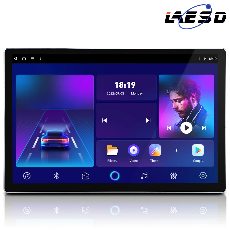 13,3 дюймов GPS-навигация автомобильное радио радиоприёмник