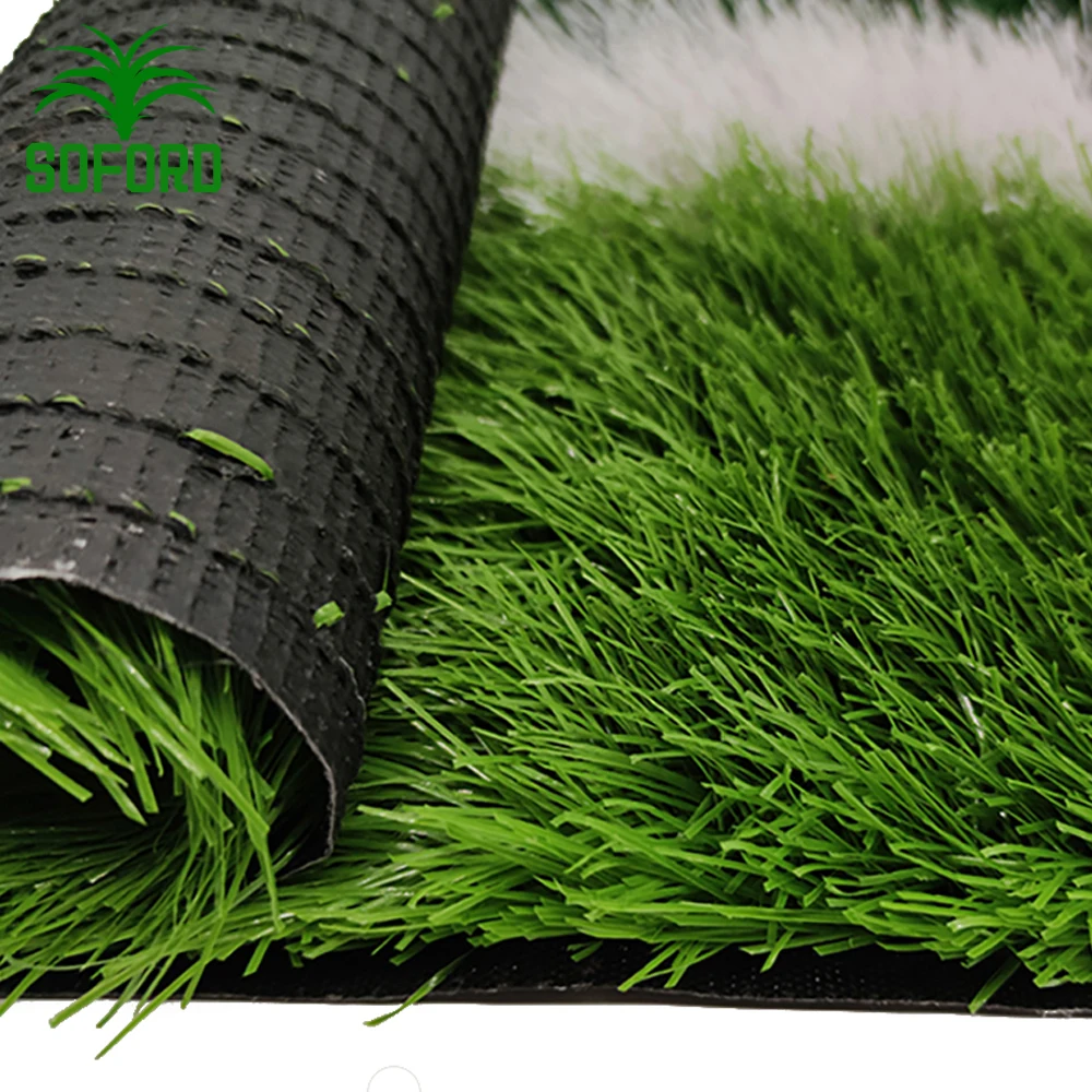 Factory cheapest synthetic grass soccer and Cesped-Artificial for club football and training court