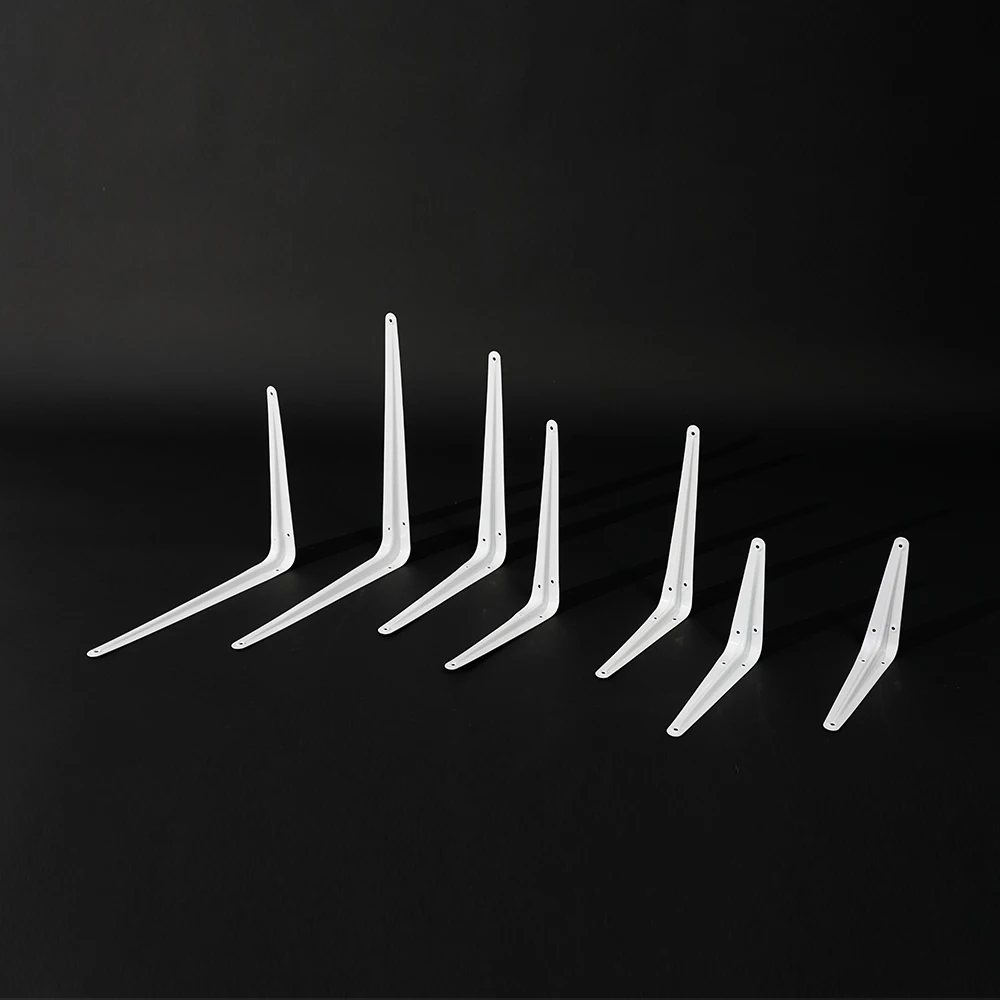 Wholesale High Hardness Metal L Shaped Strong Support Many Colors Shelf Bracket