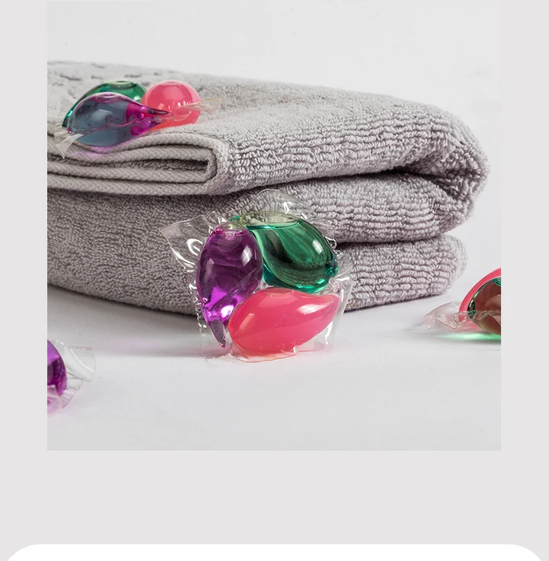 Water Dissolve Detergent Soap Pods Laundry Detergent Capsule Pods Beads Apparel Provided Washing Machine Gel Gel Machine 15g