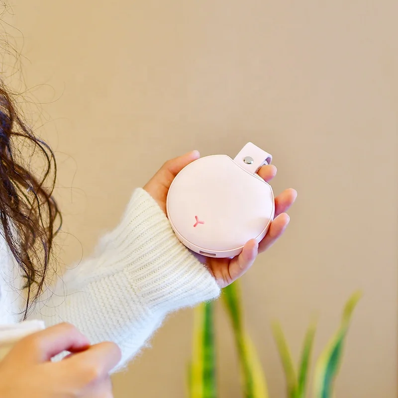 Mini Cute Fast Charge Explosion-proof Dual Purpose Reusable Usb Rechargeable Hand Warmer Power Bank