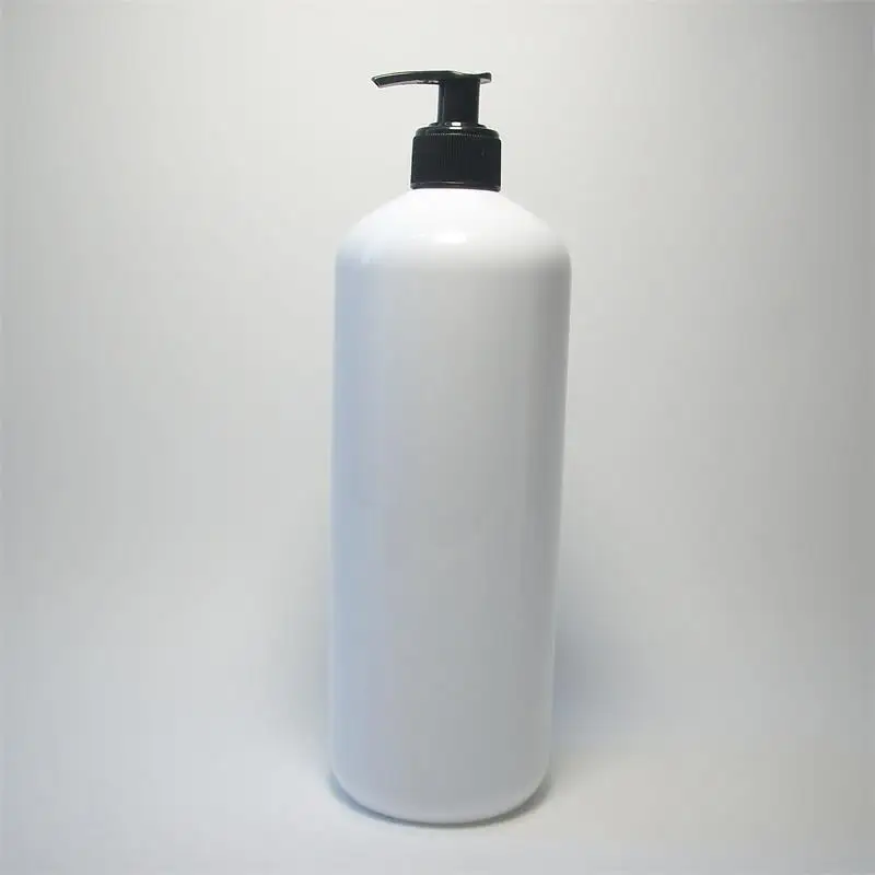 empty Plastic white bottle 1 gallon Heavy-Duty HDPE jugs Containers for Shampoo Soaps Detergents Liquids Screw-On cover