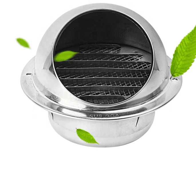 Rising xiamen custom made stainless steel ducting cap