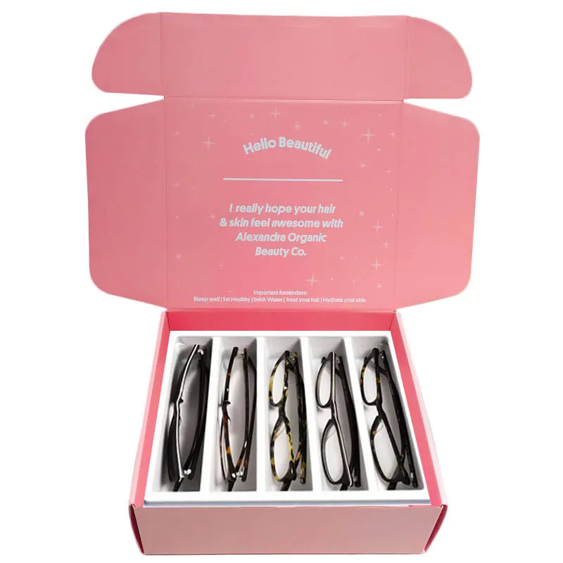 Luxury Brand Sun Glasses Cardboard Box Custom Logo Sun Glasses Shipping Sunglasses Boxes Packaging