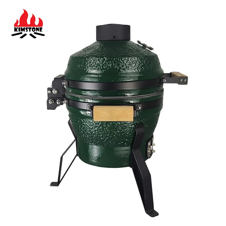 KIMSTONE высокое качество курильщик 13-дюймовый гриль для яиц Kamado барбекю жизни на открытом воздухе