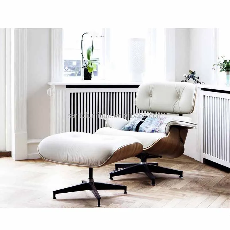 
Italian Light Luxury Single Sofa Chair Hotel Leather Casual Retro Lounge Chair 