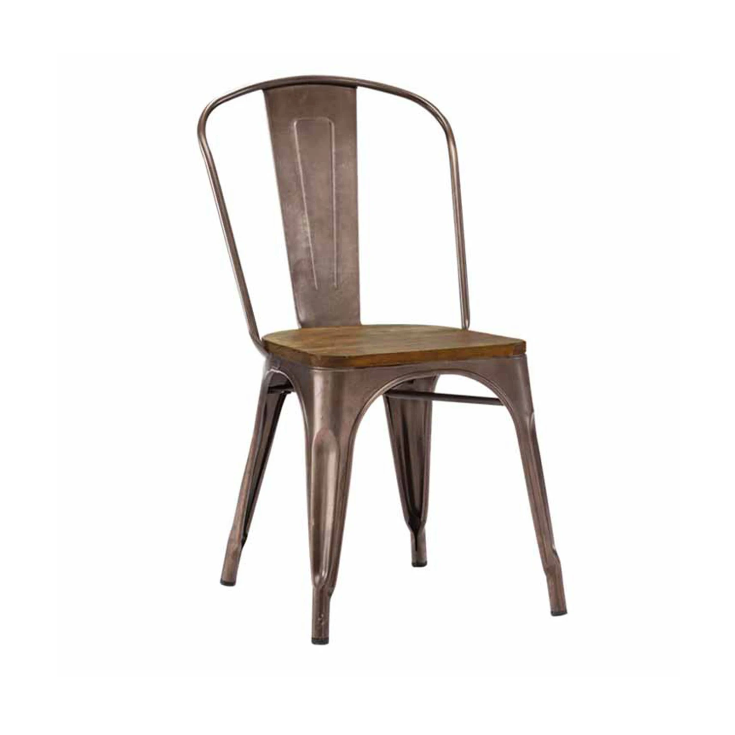 Best Price Modern Industrial Design High Quality Stackable Kitchen Dining Chair Metal Iron Dining Chairs