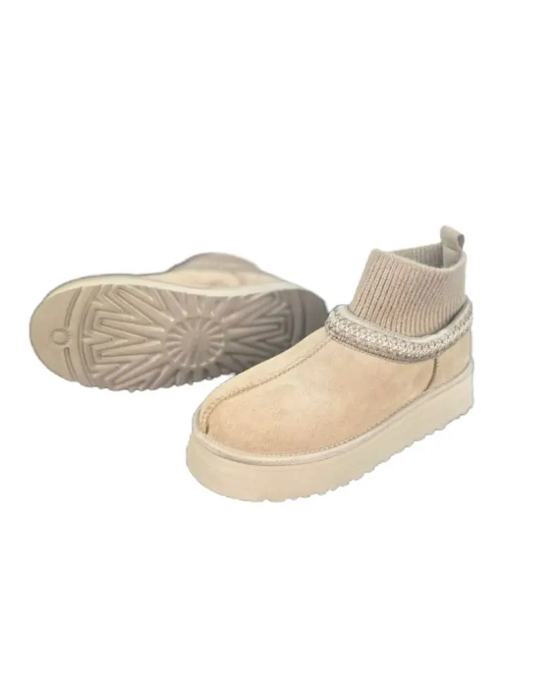 Original Uggs 100% Wool Snow Warm Boots Brand New Fashion Design Feature Genuine Leather Lining Thickened Upper Outdoor Position