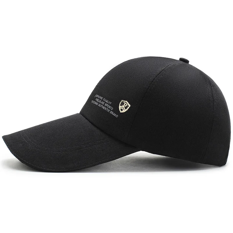 Luxury Grey Trucker Hat Men Warm Winter Sport Baseball Cap Black Custom Dad Hat  Embroidery  sport hat