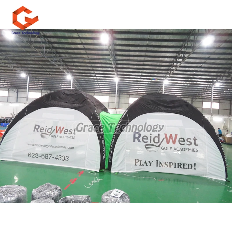 Promotional Event Advertising Inflatable Air Dome Tent Inflatable Spider Air Tent for Exhibition Trade Show