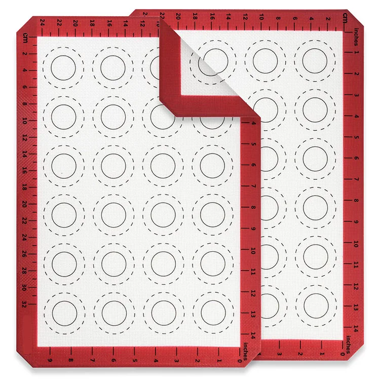 Reusable Silicone  Macaron  baking  Mat tools Non-Stick Food Safe Baking Macaron Mat