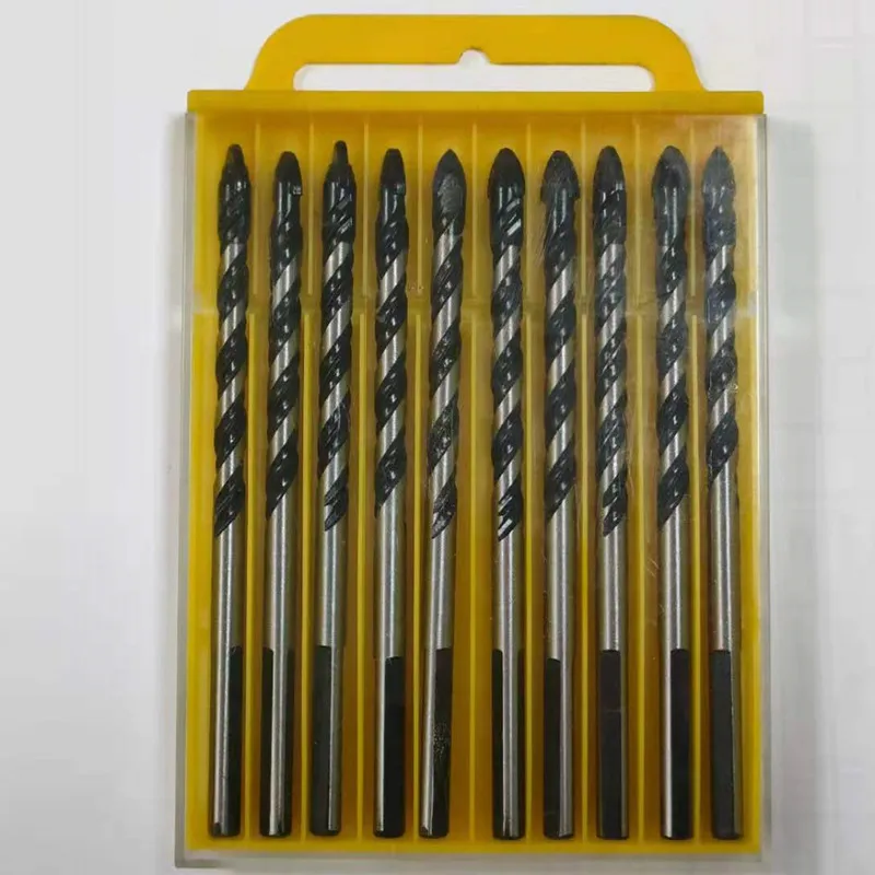 High quality SDS drill bit set series with multiple colors and sizes use for concreting bricks