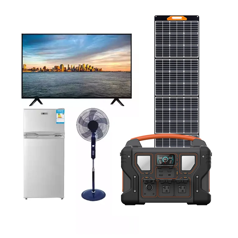 Custom Backup Battery 220v Electric Generator 300W 500W 1000W Lithium Portable Mobile Solar Power Station With Dual LED Light