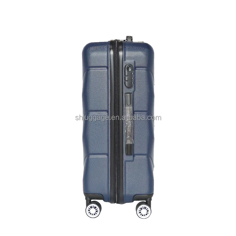 Travel Suitcase 3 Piece Trolley Luggage Set Luggage Factory Wholesale Abs Pc Unisex Carry-on Large Capacity Luggage Set