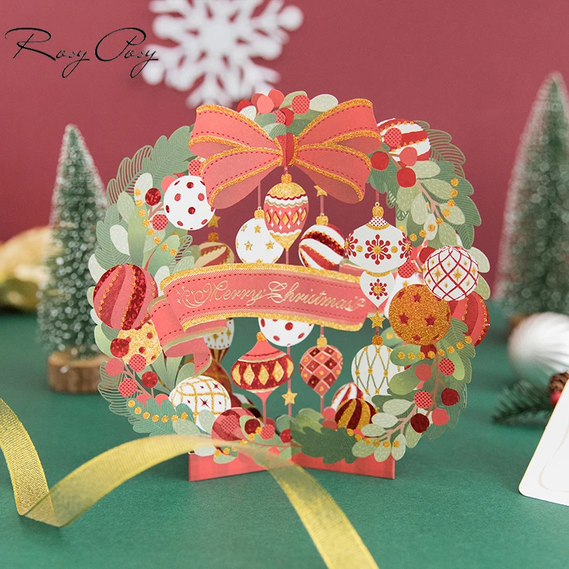 
Simple 3D Christmas Cards 