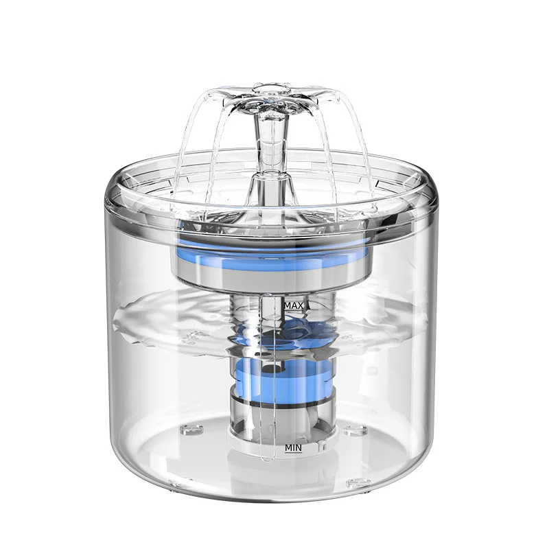 
2.6L Cat Water Fountain Filter Automatic Sensor Drinking Fountain For Cats Feeder Pet Water Dispenser Auto Drinker For Cats 