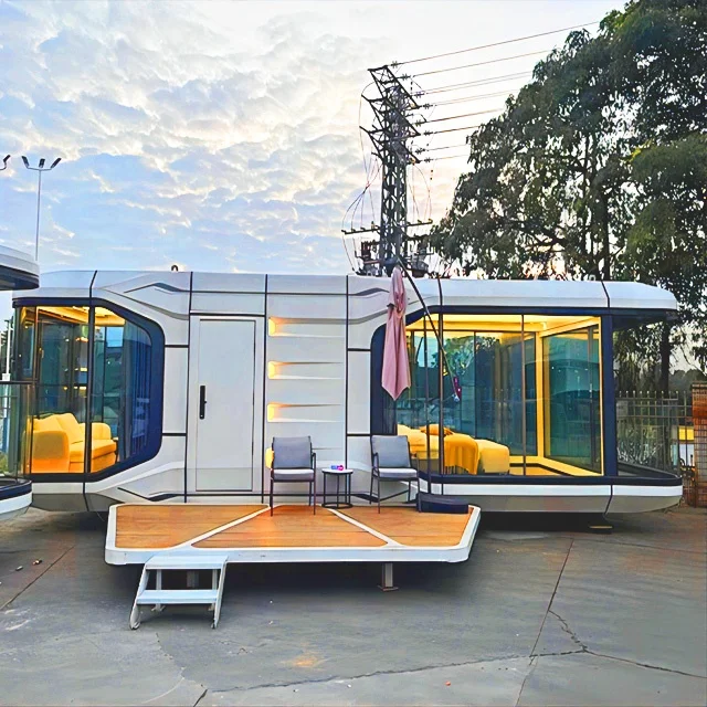 china ready to ship prefab house attractive dome house modular container house with best price