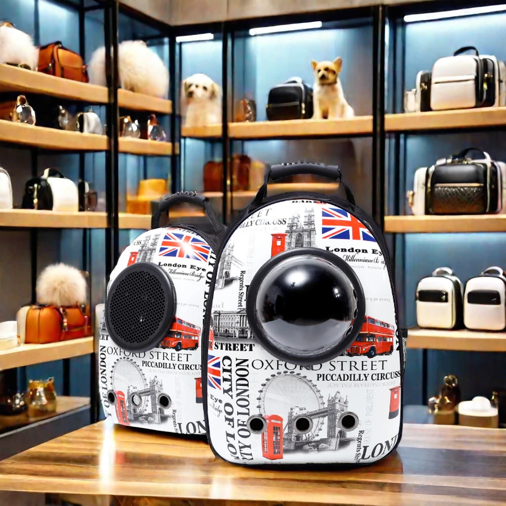 Xianchanpets Luxury Small Animal Travel Carrier Breathable Pet Carriers Dog and Cat Backpack