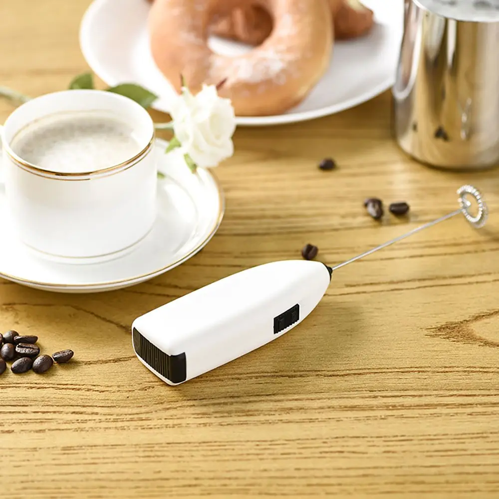 New Home Battery Automatic Milk Frother New Handheld Electric Milk Frother cafe vaporizador de leche