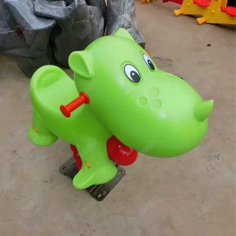 Rhino shake joy spring rider playground equipment