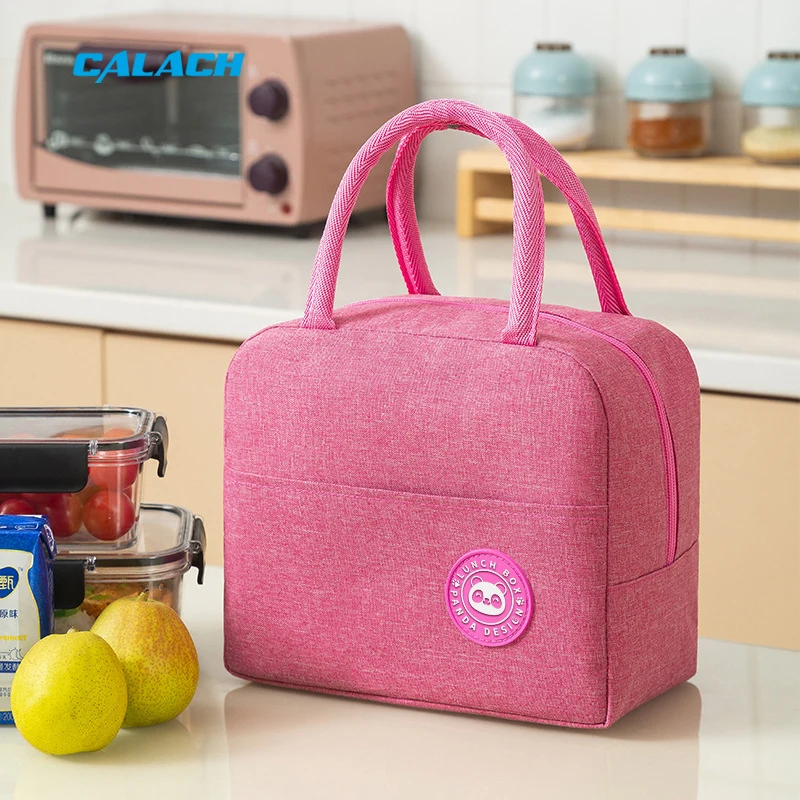 Low Moq Office Lady Cute Insulated Lunch Bag Thermal Lunch Food Lunch Bag For Women Men Kid
