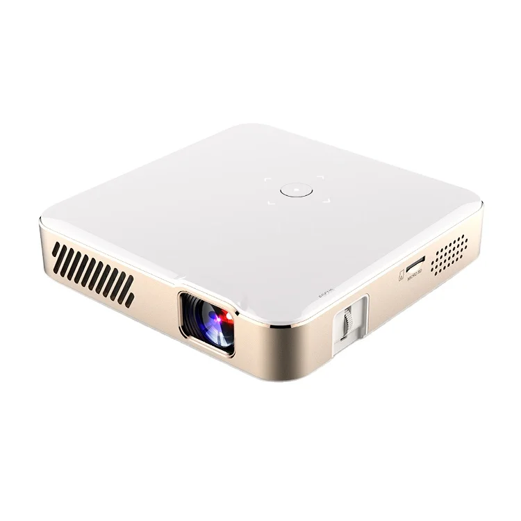 
Native 1920x1080 TI DLP 0.23 1080P Full HD Android Mini Projector 4K 