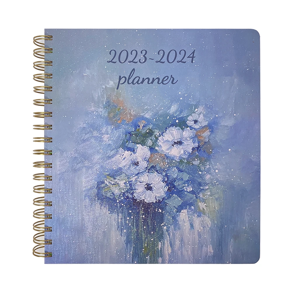 Stationery wholesale custom spiral journal  a5 hardcover  note book notebook   wedding planner