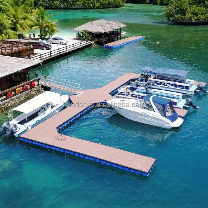 Wholesaled aluminium marina jetty platform walkway for marine watersports