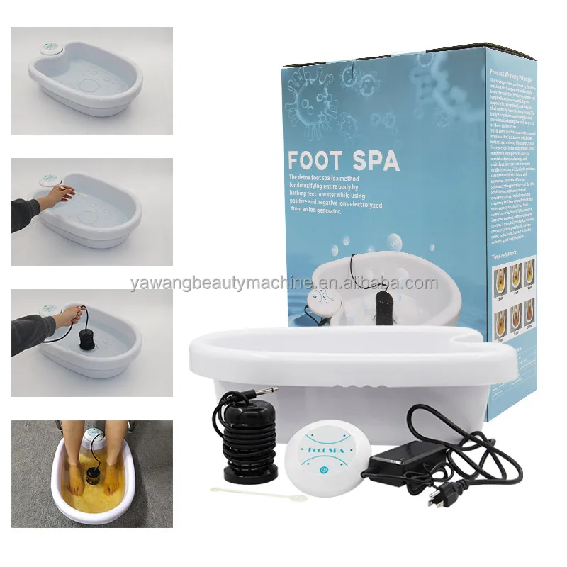 Electronic foot massager with professional foot bath spa foot clean