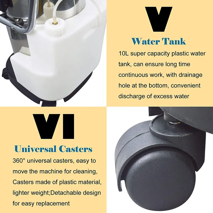 Professional Washing Sofa Dry and Wet Portable Steam Commercial Automatic Prices Carpet Cleaning Machine