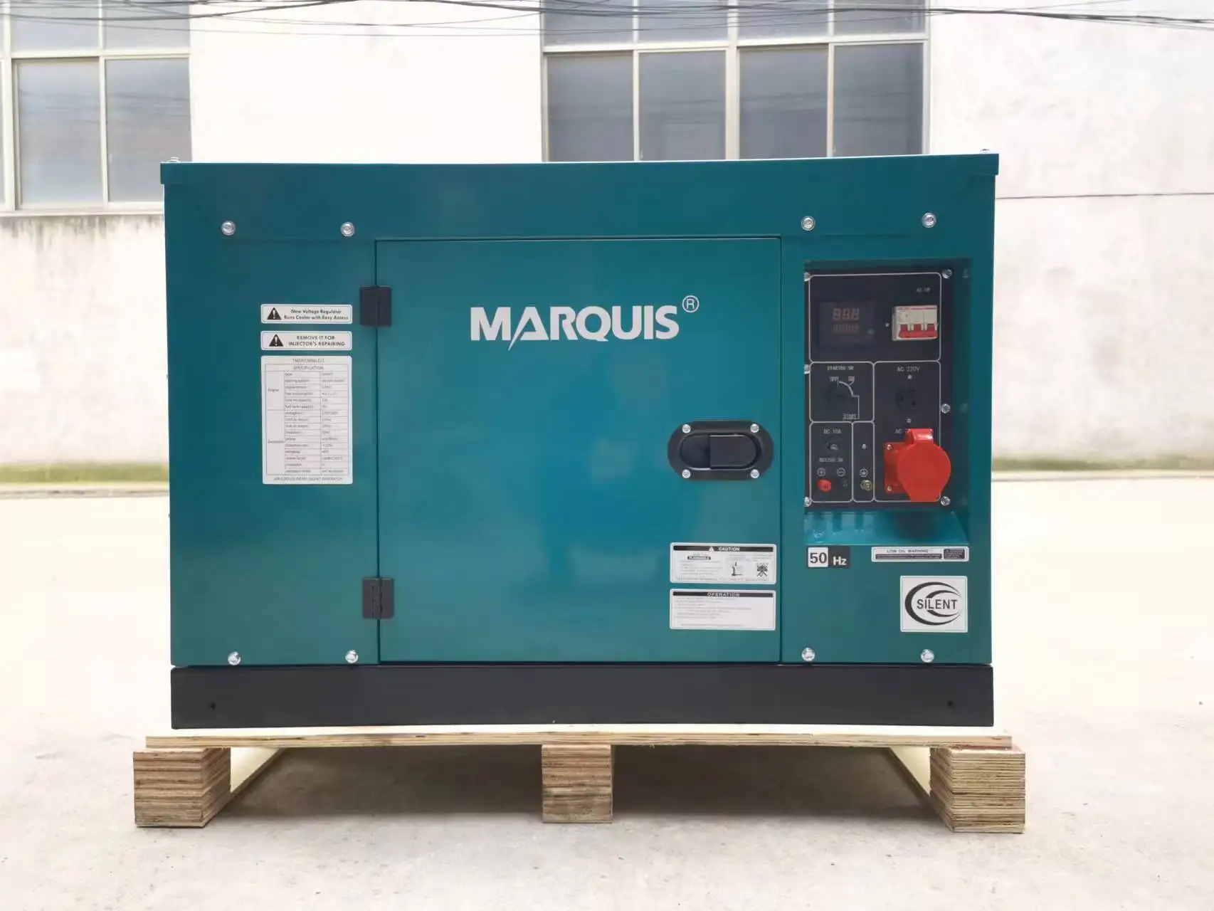 High power diesel generator