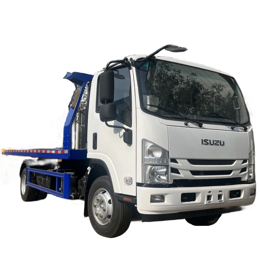 China factory 4 ton 5 ton  flatbed wrecker tow truck cars equipment for sale