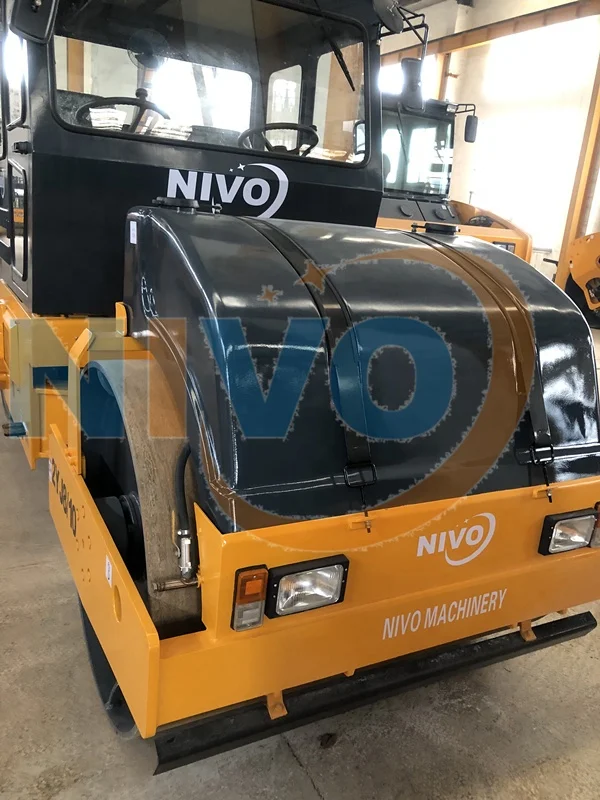 Статический тандемный дорожный каток nivo 8 и 10 тонн 42 кВт экономичный 2YJ8/10 миниатюрный уплотнитель