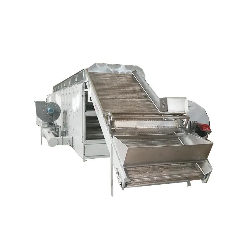 Машина для непрерывной сушки с газовым подогревом Конжак Ям горячим воздухом ленточная сушилка Конжак машина для сушки джема кассавы