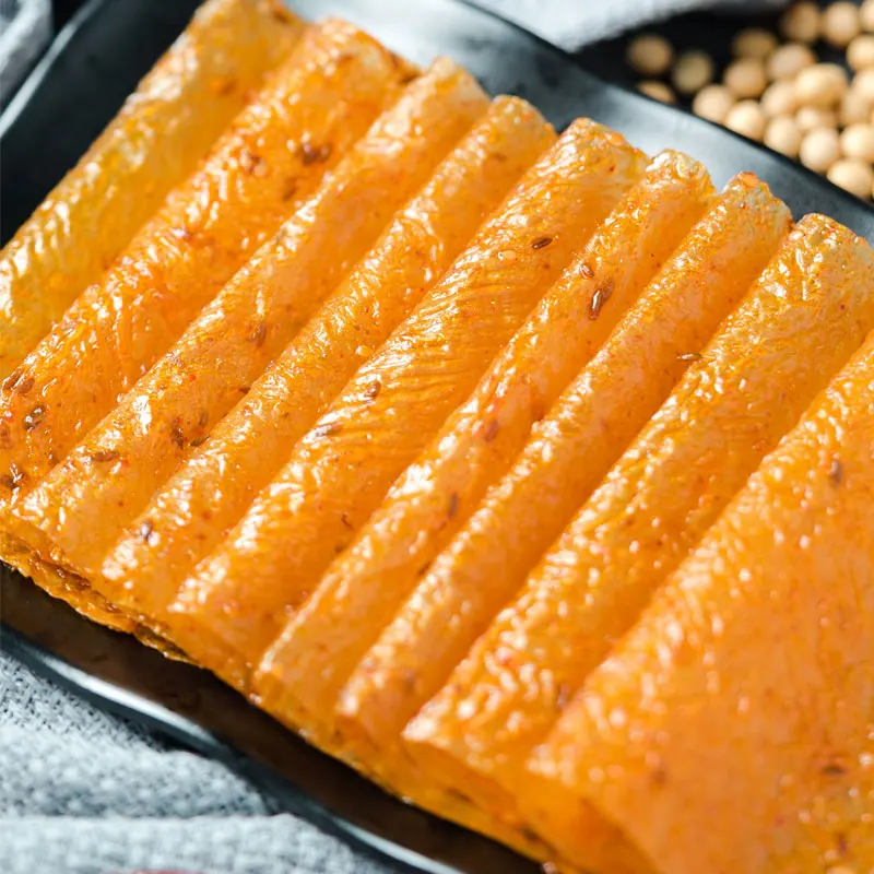 
Genji Dalapian 230g Chinese snack food wholesale pure handmade spicy strip CHinese spicy soybean latiao 