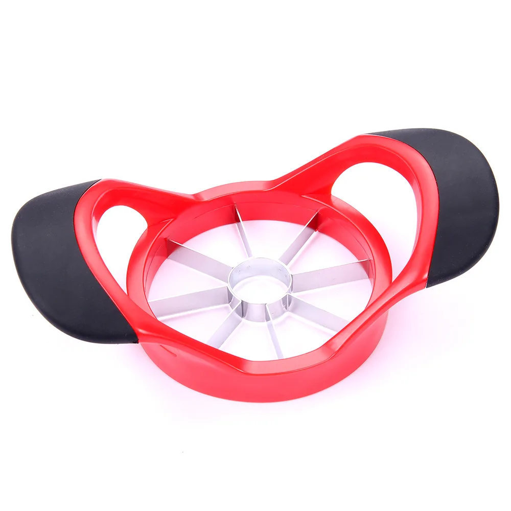Factory Direct Sale Handheld 3-in-1 Stainless Steel Blade Soft Grip Handle Apple Corer and Slicer