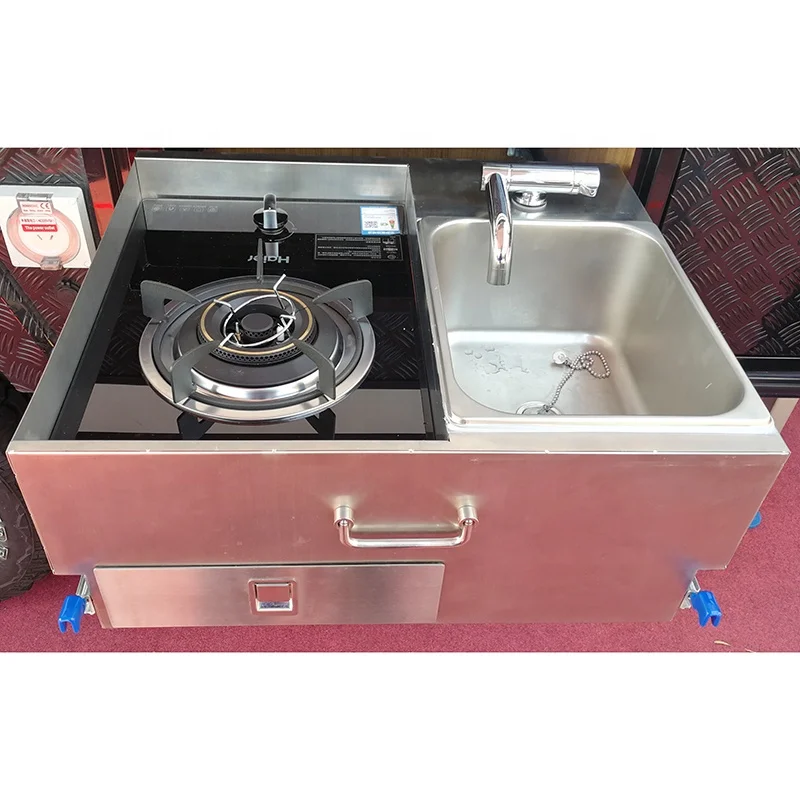 RVHOMELAND high quality RV camping Large living space fiberglass caravans