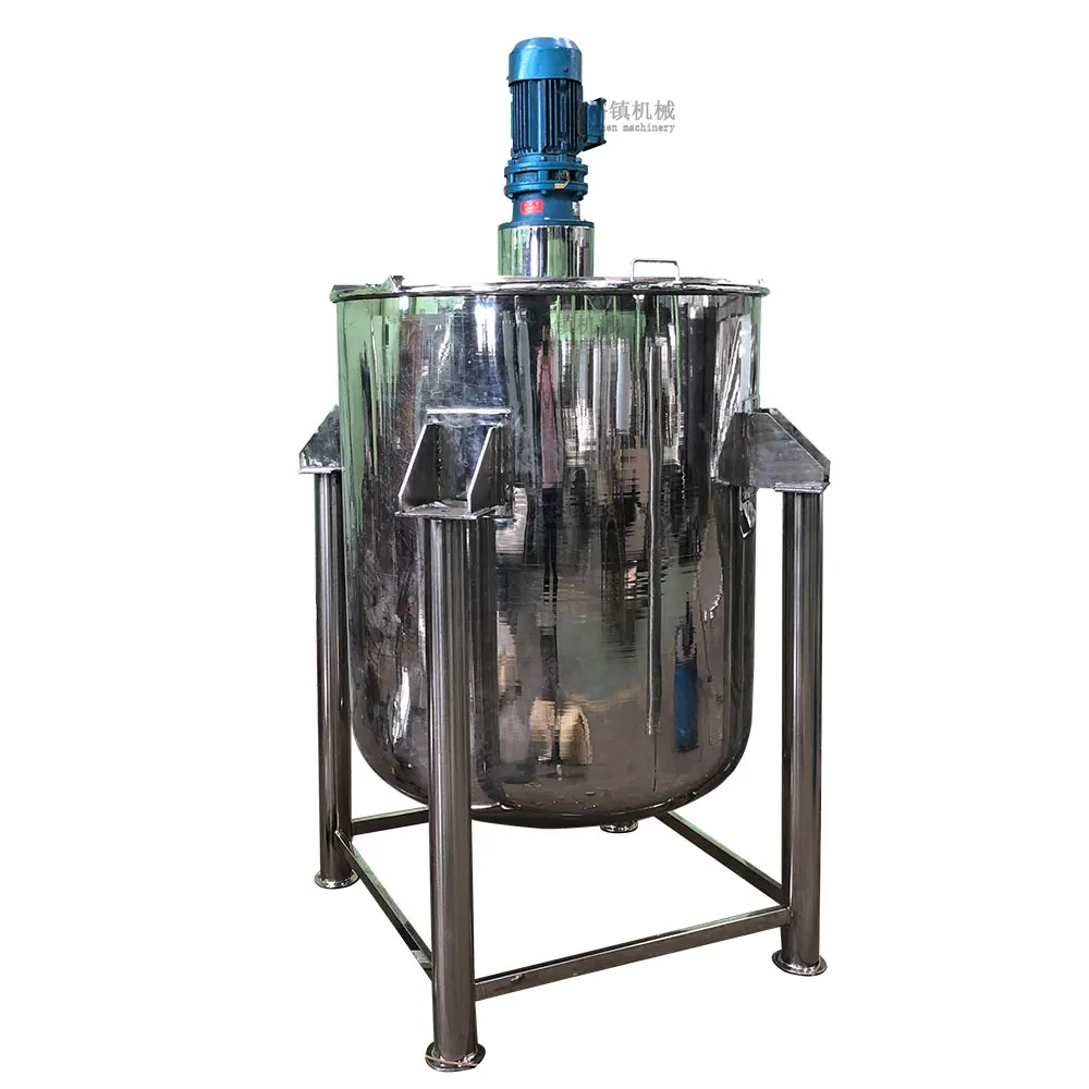 Easy to operate stainless steel mixing equipment for processing lipsticks/mixing tanks with hanging function