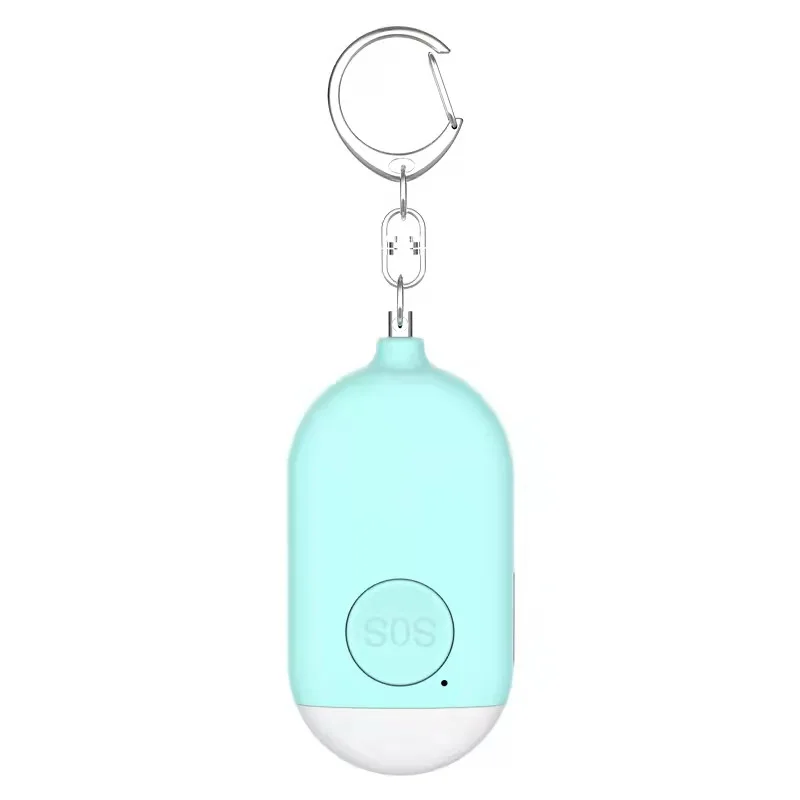 LED Portable Emergency SOS Security Self Defense Alarm Keychain Personal Alarm